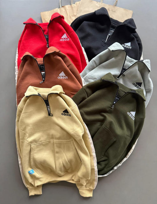 EFRA Half-Zip Fleece Hoodie – Premium Winter Wear for Men & Women