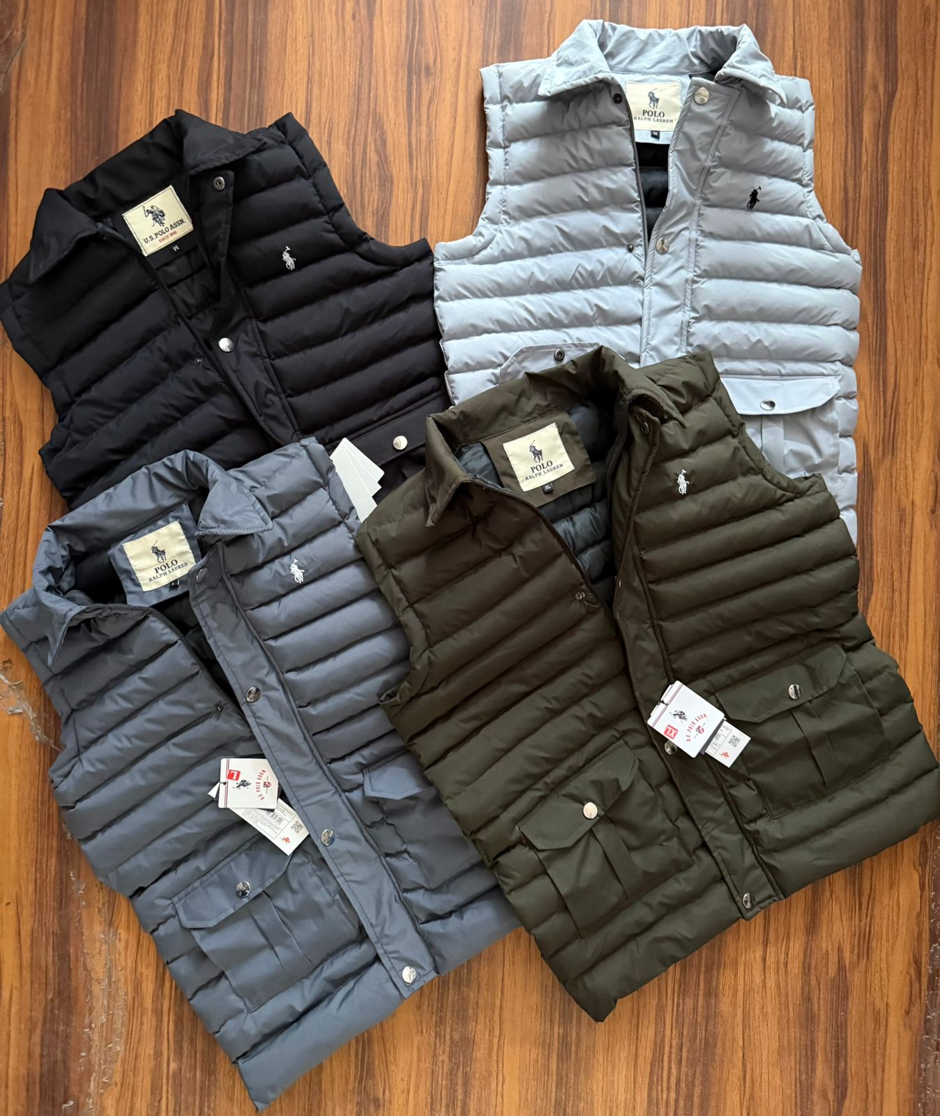 Polo Puffer Sleeveless Jacket – Premium Winter Vest Collection