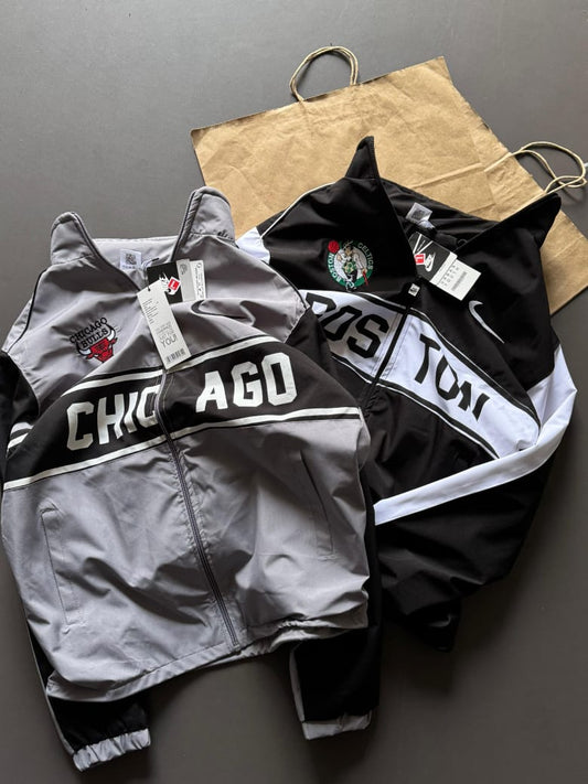 "NBA Inspired Sleeveless Zip-Up Jackets – Premium Team Edition"