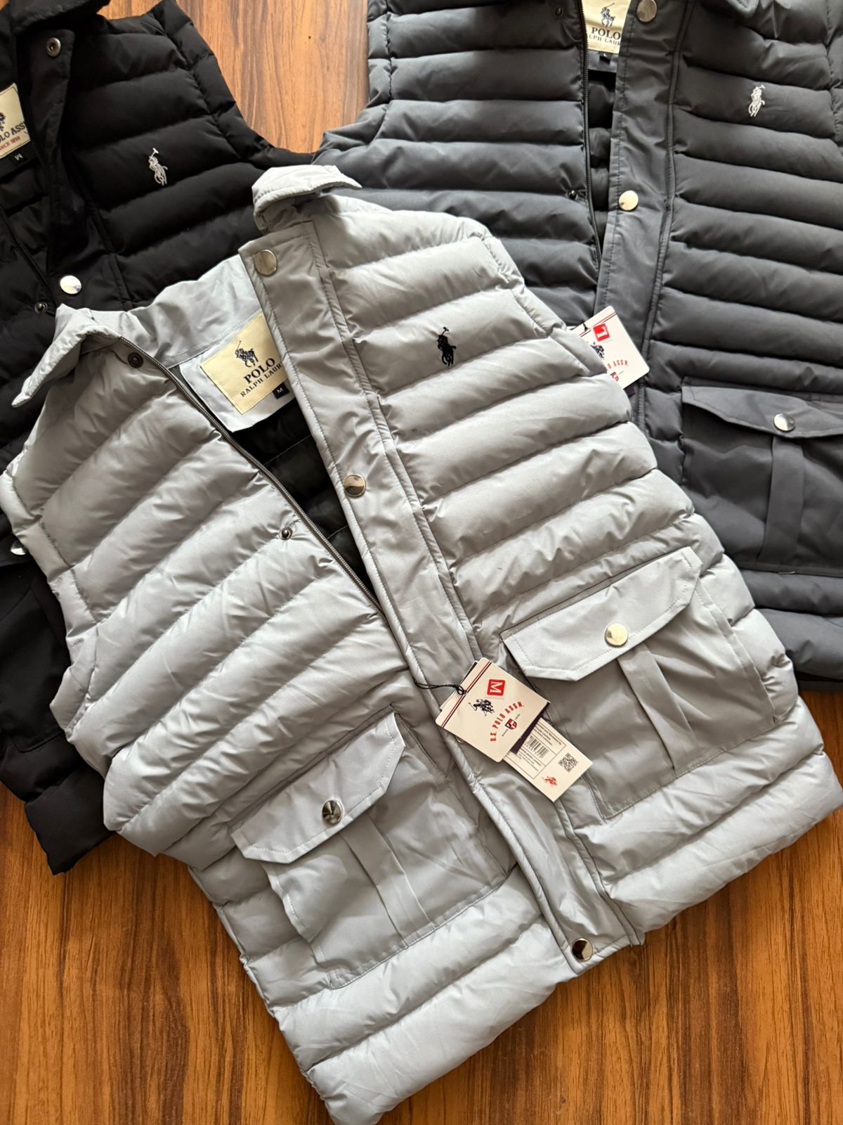 Polo Puffer Sleeveless Jacket – Premium Winter Vest Collection